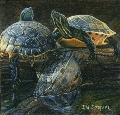 Turtle painting